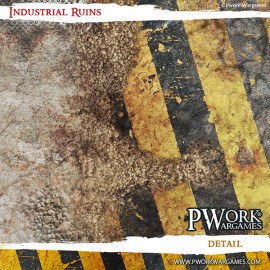 Industrial Ruins - Tappeto per Wargames
