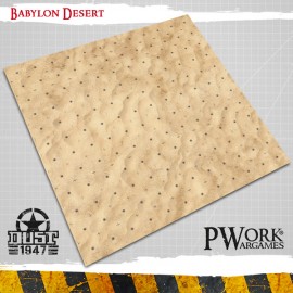 Babylon Desert - Dust 1947 - Wargames Terrain Mat